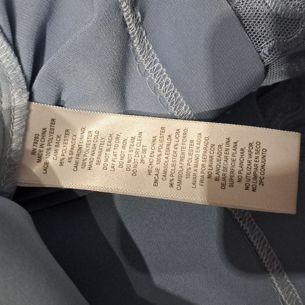Alex Evenings Plus Size 3/4 Sleeve Embroidered Twinset - Picture 12 of 14